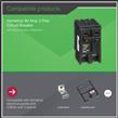 HOM290 Interruptor Enchufable Homeline 2P 90A 10kA 120-240Vac Schneider Electric