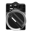 Interruptor selector Ø 22mm, mango estándar, 2 posiciones,1 NA