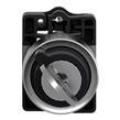 Interruptor selector de llave Ø 22mm, 2 posiciones, 1 NA