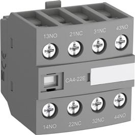 1SBN010140R1122 CA4-22M Bloque Contactos Auxiliares 4 Polos 2NO+2NC ABB
