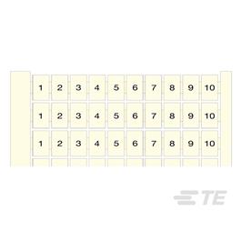 Tarjeta de marcación para bornas RC810 21-30 – 1SNA234004R2200 – TE ENTRELEC