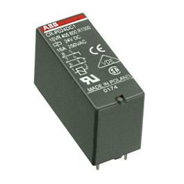 Relé enchufable tipo CR-P024DC1 ABB
Contactos conmutados: 1
Número de pines: 8
Tensión de alimentación: 24VDC
Tensión de salida: 250V
Corriente contactos: 16A