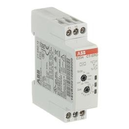 Temporizador Electrónico CT-ERD.12 ABB
Función al Trabajo
Rango Tiempo: 0.05s-100h
Alimentación: 24-48 VDC; 24-240 VAC
2 Contacto C/O