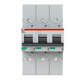 Mini Interruptor tripolar S803HV-K20 ABB
Corriente Nominal: 20 A
Poder de Corte: 4kA @ 1000V
Curva K