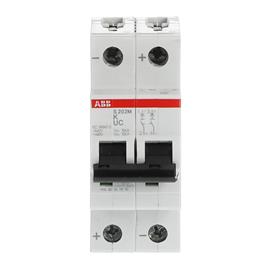 Mini interruptor S202M-K10UC, 2P, 10A, Curva K, ABB 2CDS272061R0427