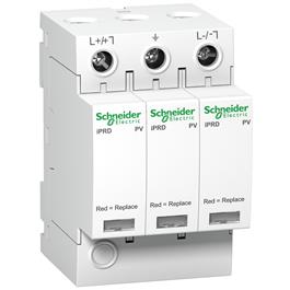 A9L40271 Descargador de Sobretensiones DPS Modular iPRD-DC 40r 800PV 2P 840VDC con transferencia remota Schneider Electric