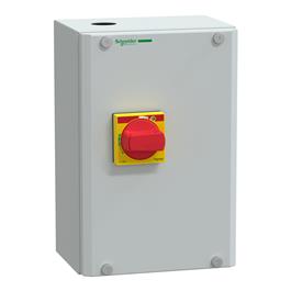 TeSys GV3 - Gabinete para GV3P/L - mango rojo - IP65
