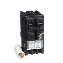 HOM230EPD Interruptor enchufable Homeline 30A 2P 120-240 VAC 10 kA GFCI 30mA Schneider Electric