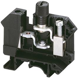 NSYTRV162SF Bornera de Transporte Fijo - 16 Mm² 10 a Nivel Único 1X1 Tornillo - Negro Schneider Electric