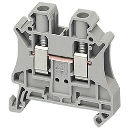 NSYTRV62 Bloque de Terminales de Paso - 6 Mm² 41 a Nivel Único 1X1 Tornillo - Gris Schneider Electric