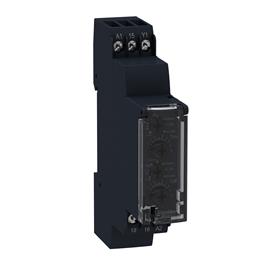 RE17RLJU Harmony Relé temporizador modular 8 A 1 contacto conmutado 01 s..100 h intermitente asimétrico 12 V AC-DC Schneider Electric