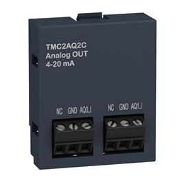 TMC2AQ2C Cartucho expansion - salidas analogas 2 x V-I - 12 bits - tornillo Schneider Electric