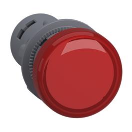 Luz Piloto Monolítica, Easy Harmony Xa2, Plástico, Rojo, 22 Mm, Led Integral, Terminales Con Abrazaderas De Tornillo, 24 V Ca Cc