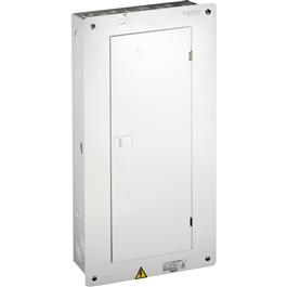 Tablero Trifásico HomeLine NTQ 24 circuitos 200A 240V puerta
