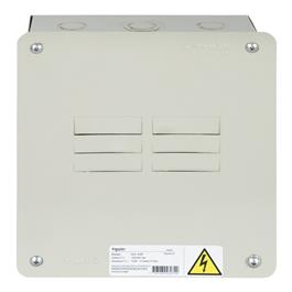 ZA000699542 Tablero QOL 12 circuitos trifásico 3F 5H 120-240VAC 125A Schneider Electric